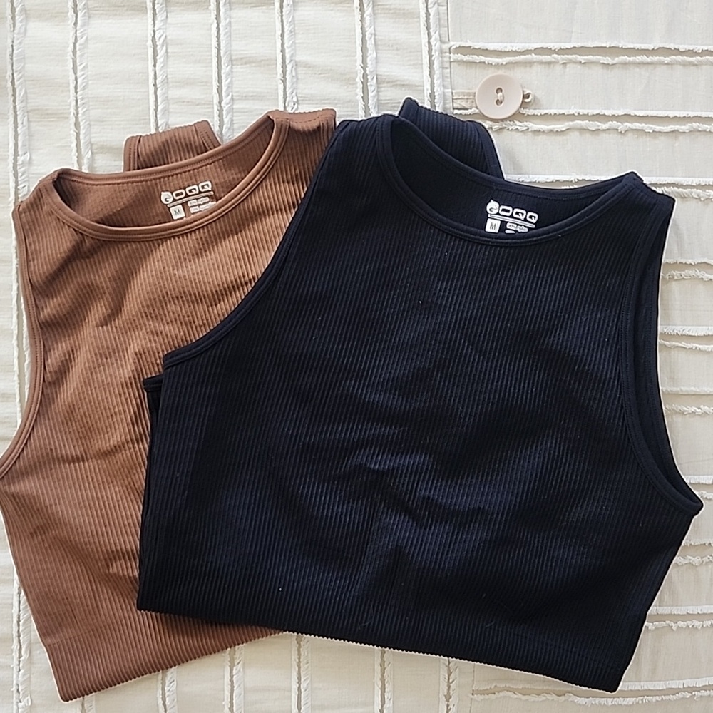 Lot of 2 - Medium OQQ body suits